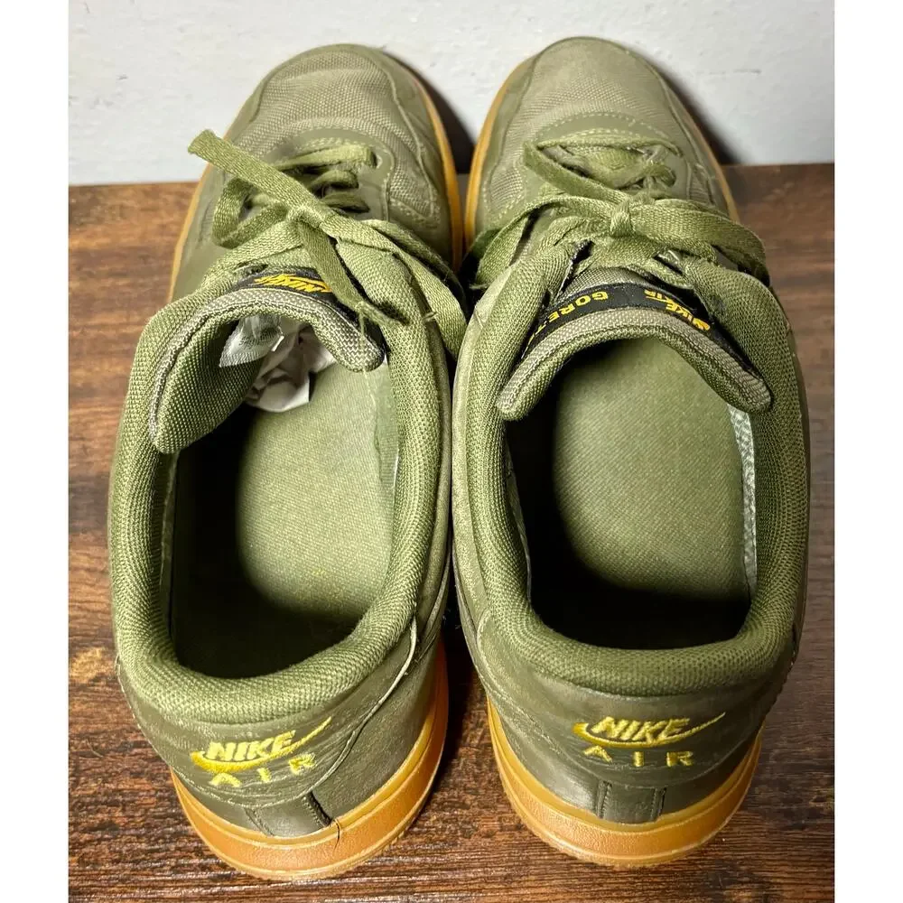 Nike Air Force 1 Gore-tex Medium Olive Sequoia Gold CK2630 200 Size 11